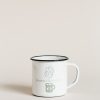 Taza de metal gris, a Coffee for grandpa, café para todos, café por un mundo mejor