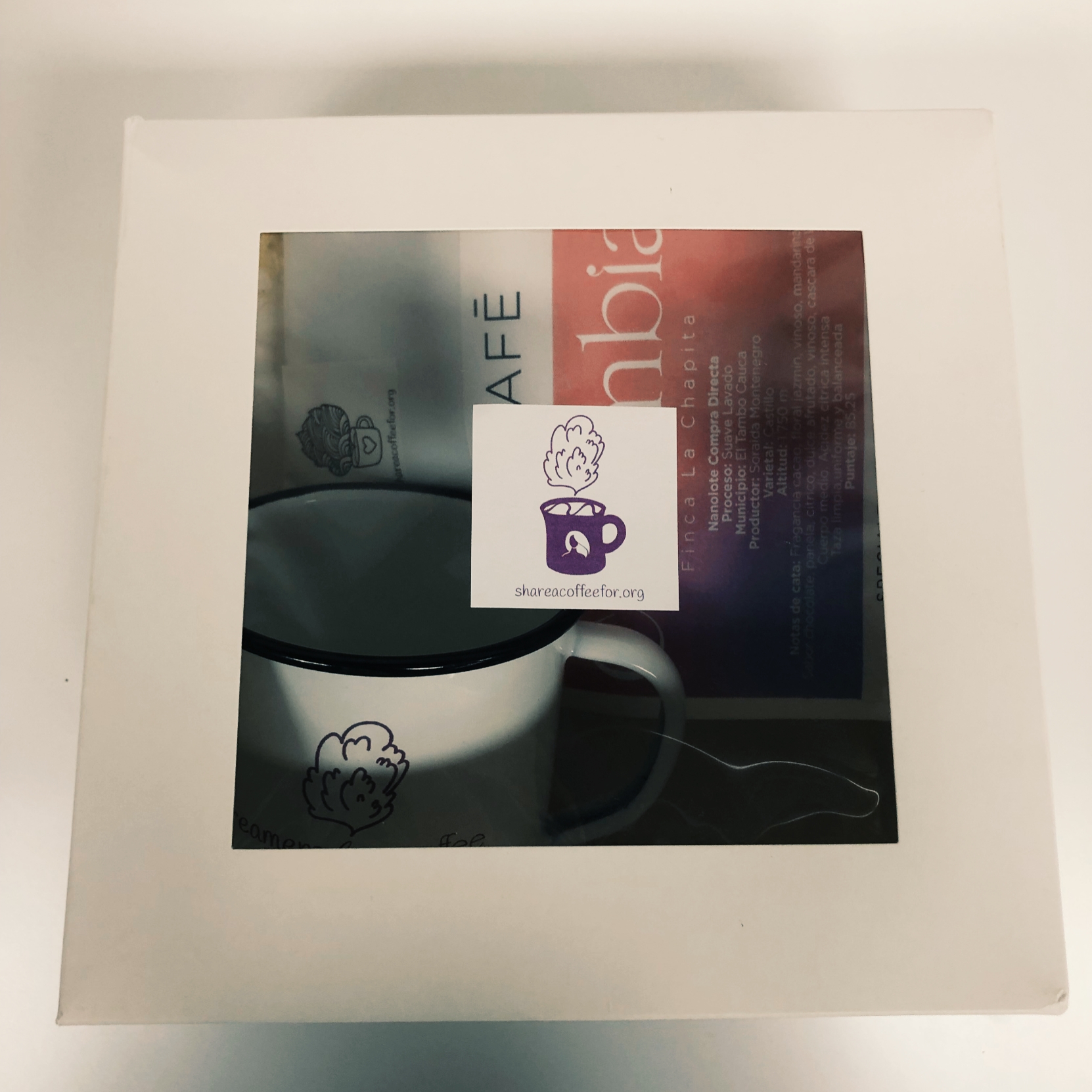 Pack Taza de Metal Her X Bb's Café Shareacoffeefor